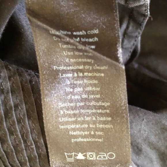 Rag & Bone Blouse Pintuck Wrap Black Size S - Picture 3 of 7